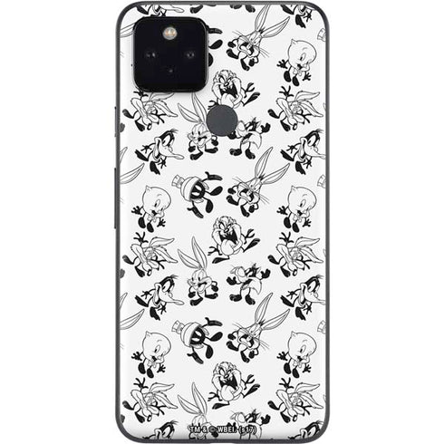 Looney Tunes Big Head Pattern Google Pixel 5a Skin